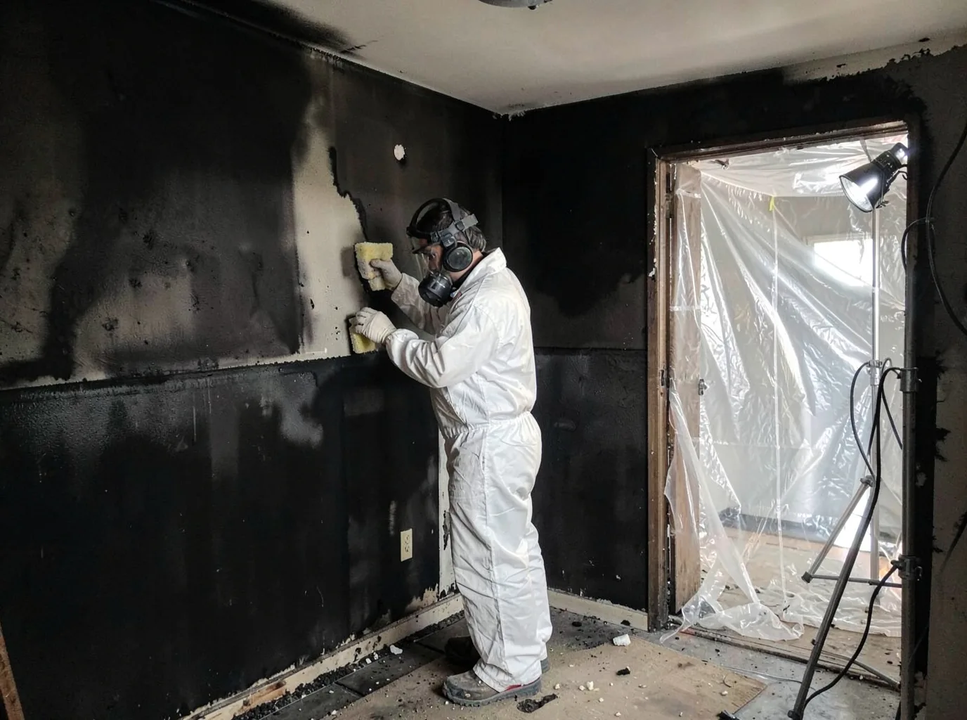 Fire Damage Restoration company in Orviston, PA
